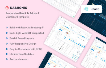 react admin dashboard template